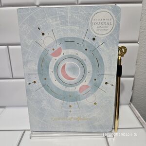 Guided Journal Undated by Molly And Rex  A Journal Of Reflection W Pen /Holder